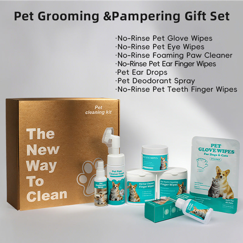 Pet Tear Stain Remover Wipes for Dogs & Cats