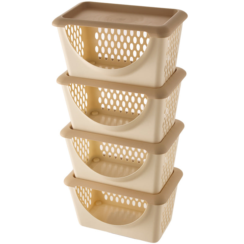 Kids' Multi-Layer Storage Box – Stackable Toy Organizer