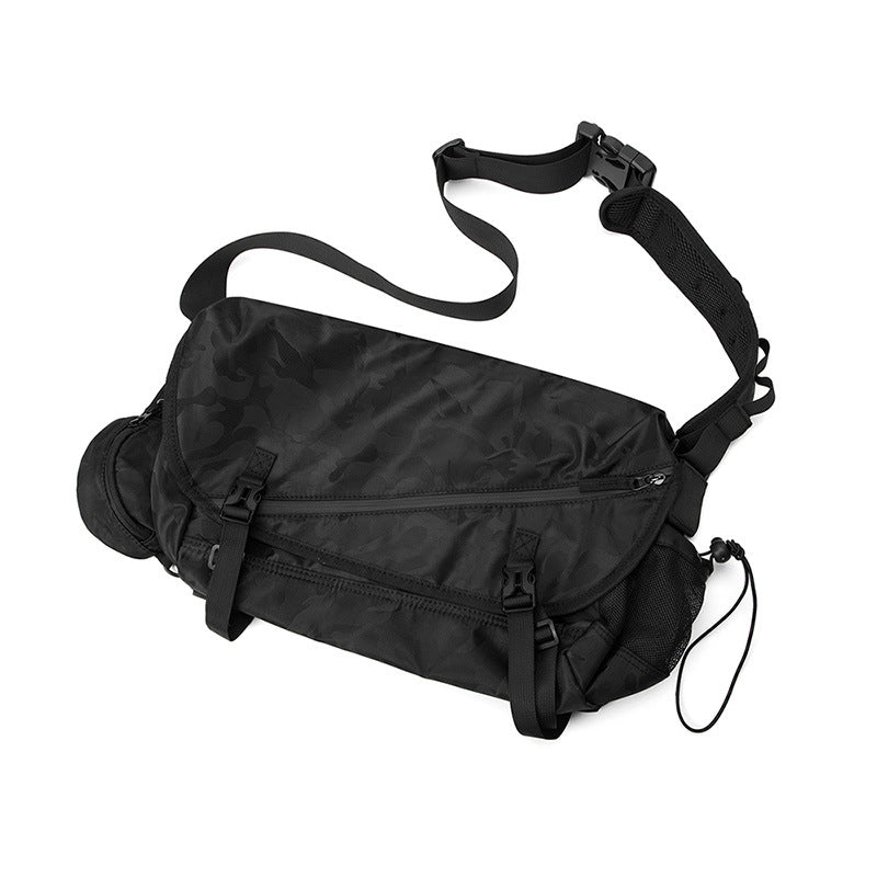 Men's Large Capacity Nylon Crossbody Satchel Bag – Streetwear Style
