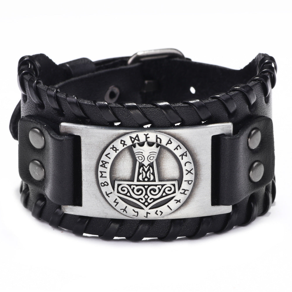Punk Jewelry Cowhide Bracelet