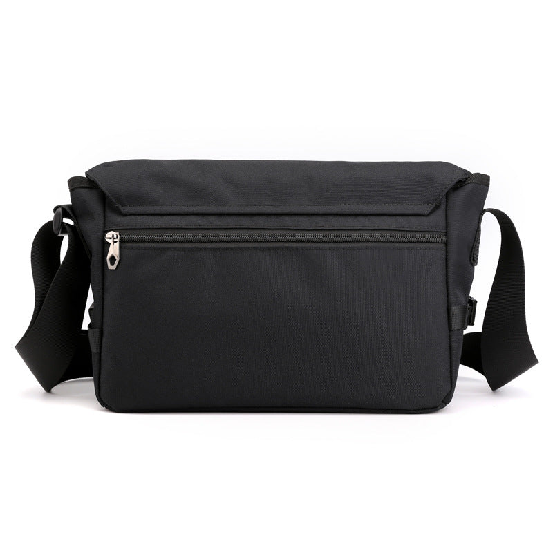 Factory direct new men's trendy cool diagonal bag waterproof Oxford cloth men's bag practical business computer bag shoulder bag