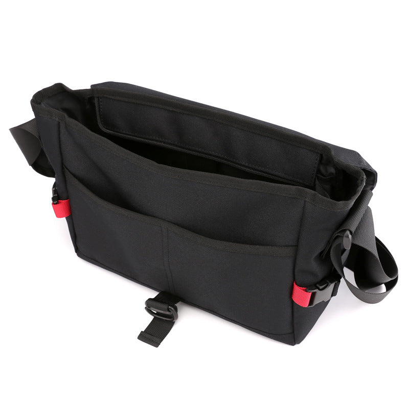 Factory direct new men's trendy cool diagonal bag waterproof Oxford cloth men's bag practical business computer bag shoulder bag