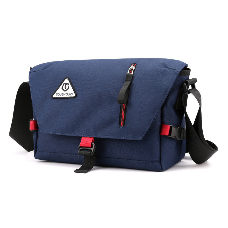 Factory direct new men's trendy cool diagonal bag waterproof Oxford cloth men's bag practical business computer bag shoulder bag