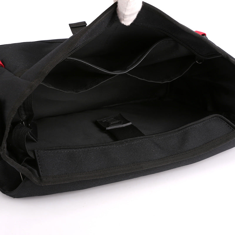 Factory direct new men's trendy cool diagonal bag waterproof Oxford cloth men's bag practical business computer bag shoulder bag
