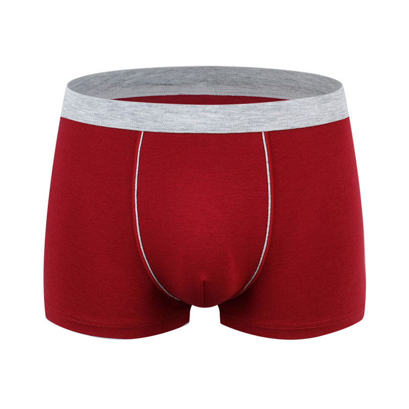 Men's Cotton Seamless Boxers