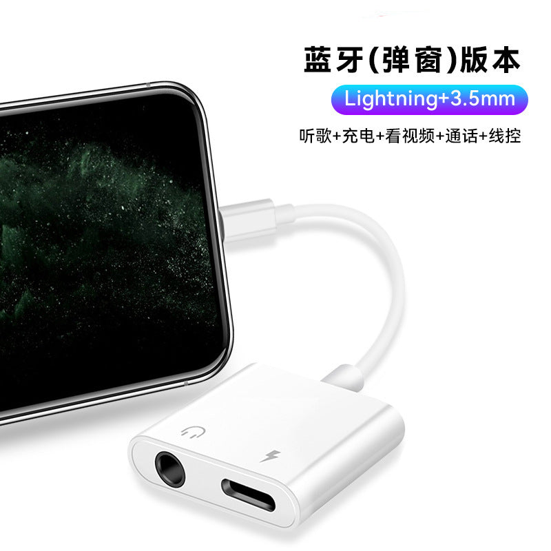 Apple Lightning + 3.5mm Dual Charging & Audio Adapter