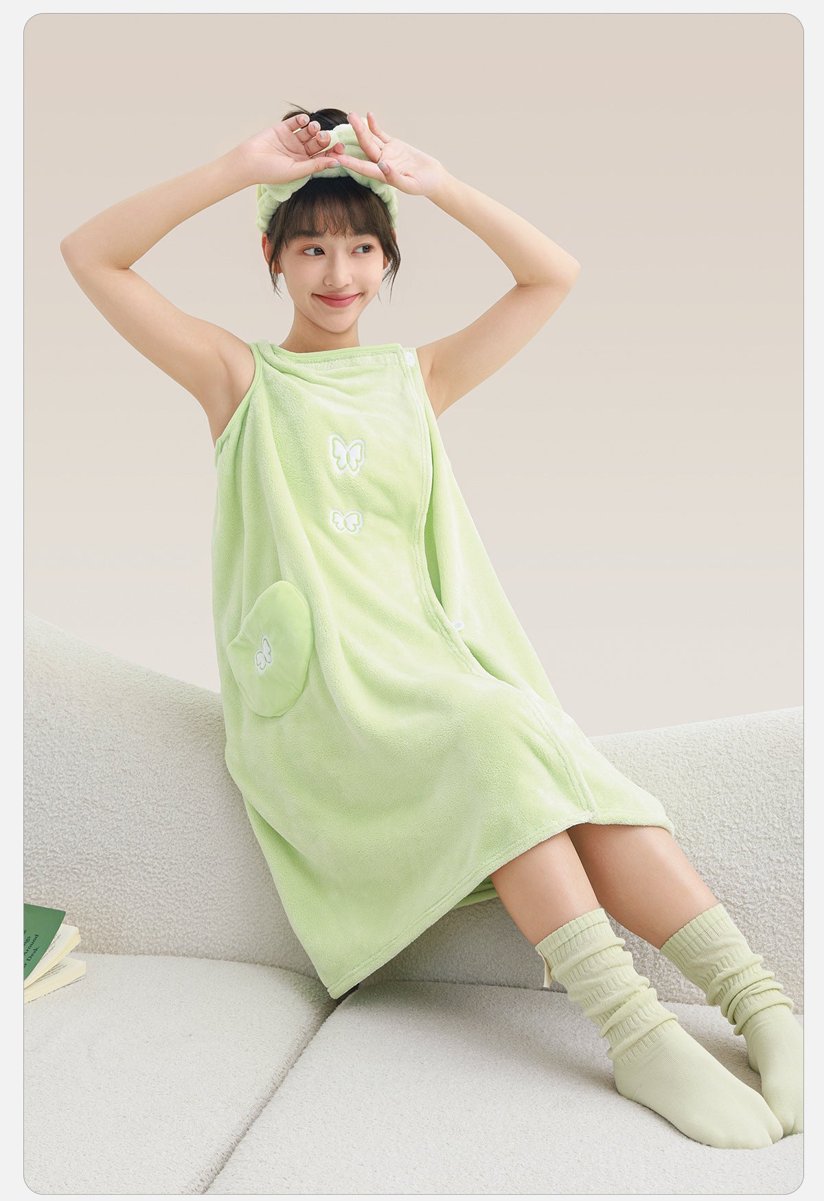 New Cartoon Bath Towel For Women