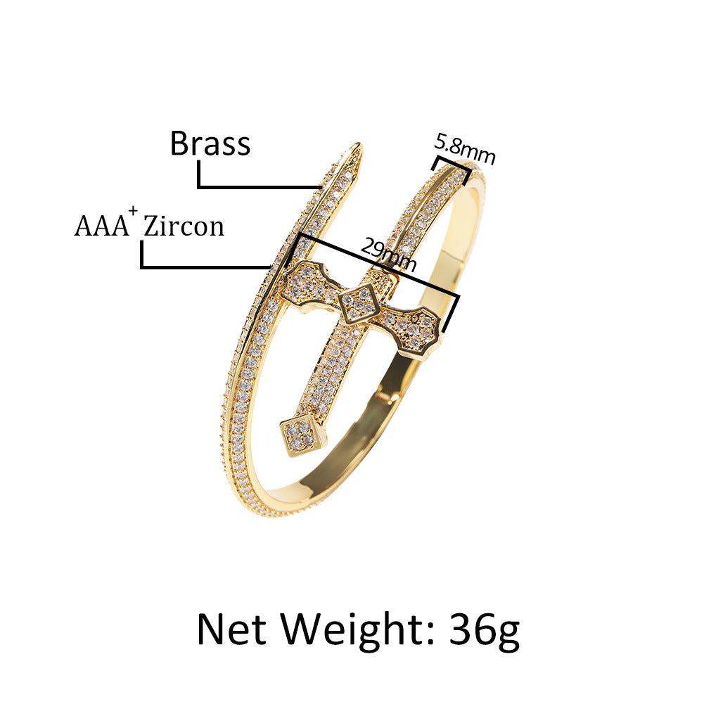 Zircon Diamond Tennis Bracelet – Elegant Everyday Jewelry