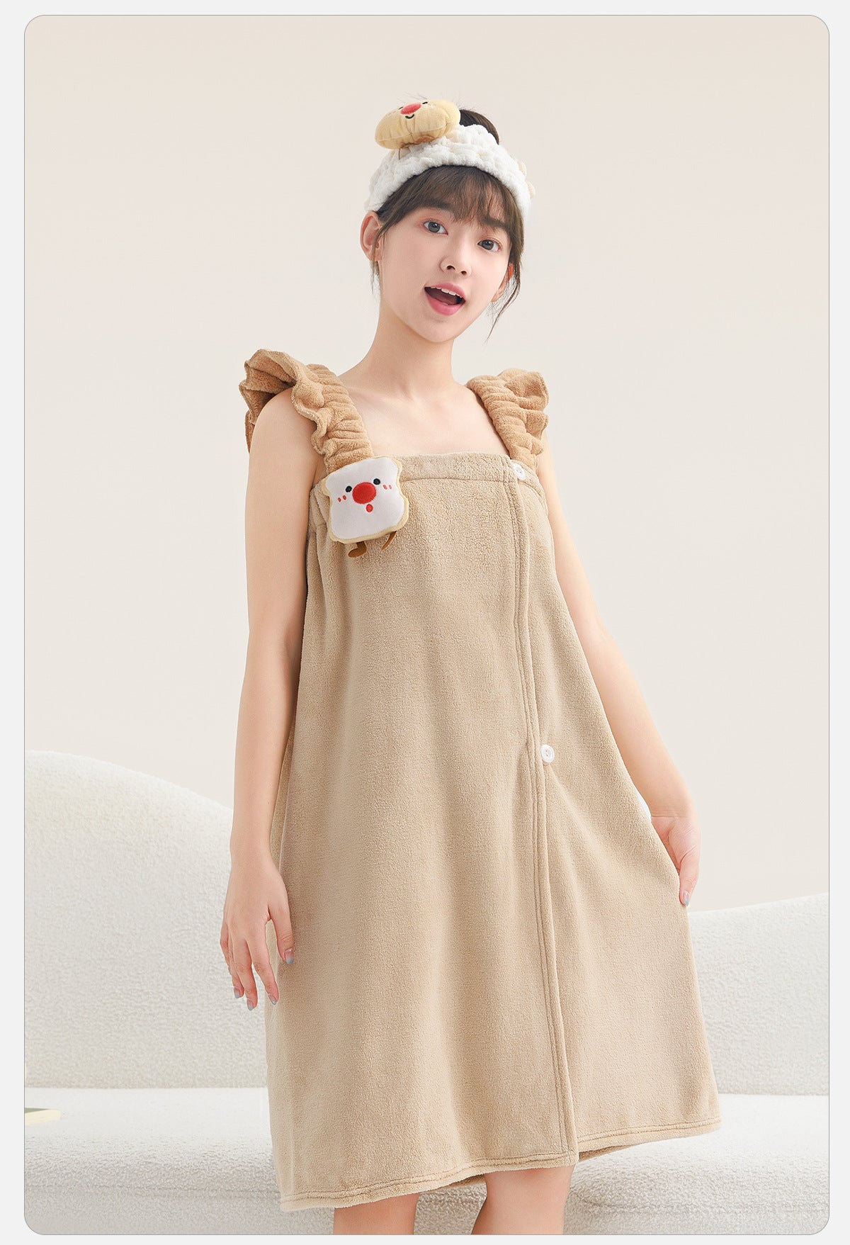 New Cartoon Bath Towel For Women