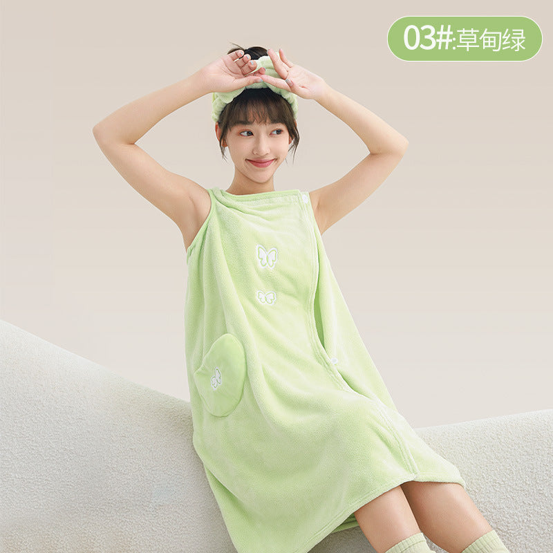 New Cartoon Bath Towel For Women
