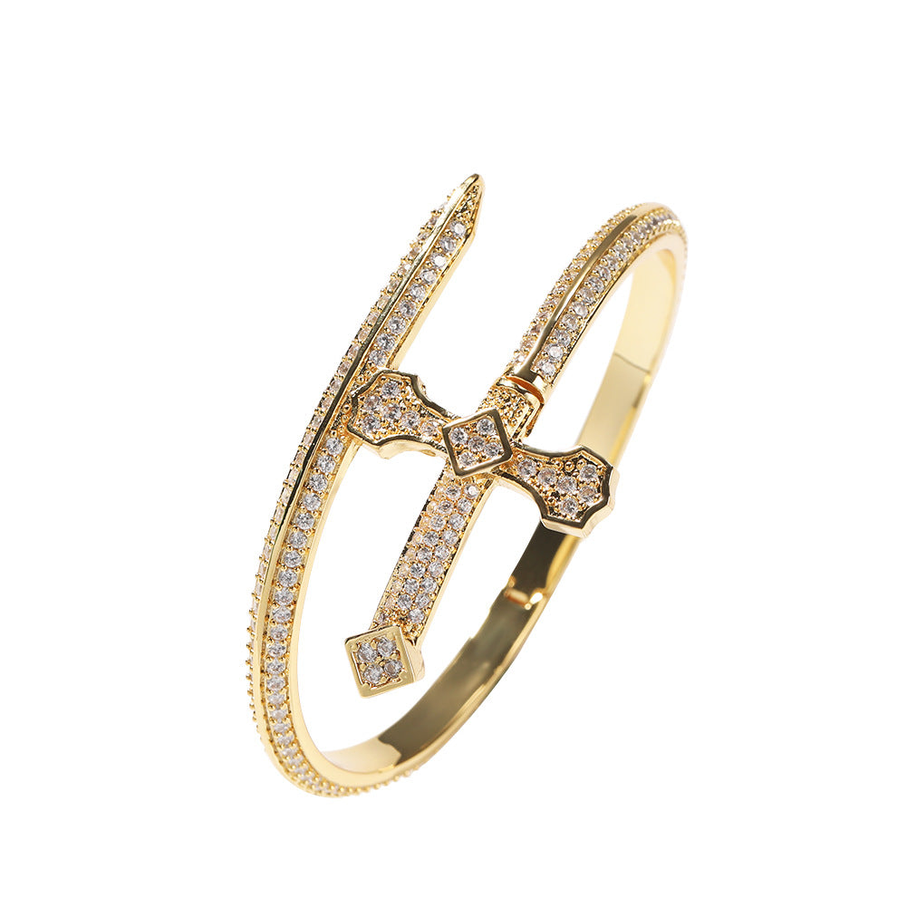 Zircon Diamond Tennis Bracelet – Elegant Everyday Jewelry