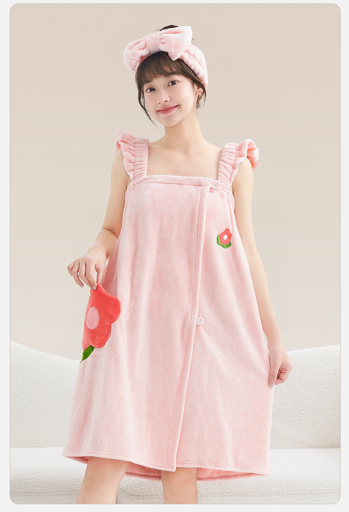 New Cartoon Bath Towel For Women