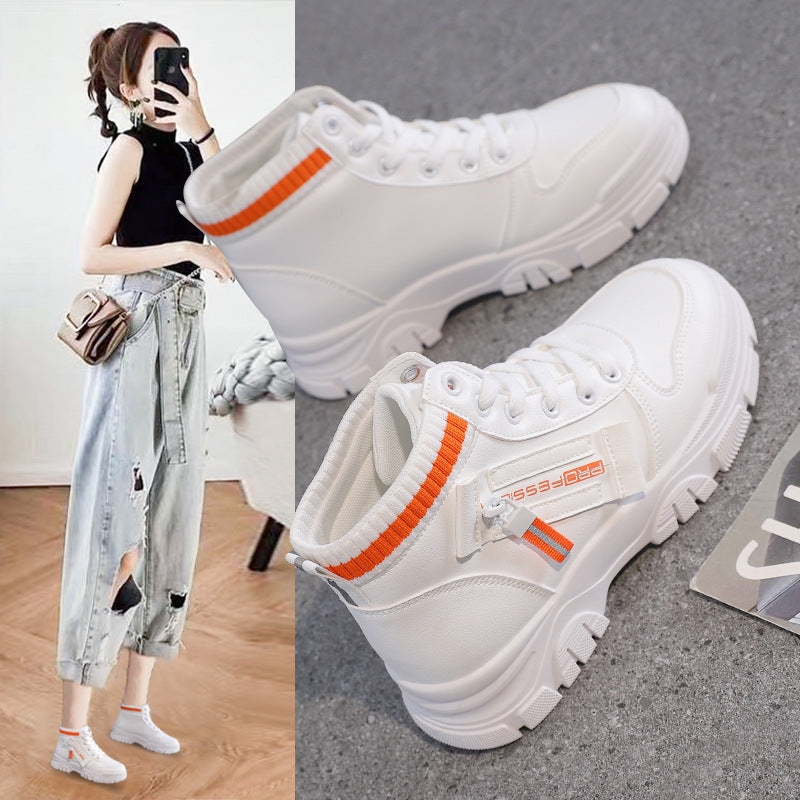 Women's High-Top Sneakers – Casual Street Style