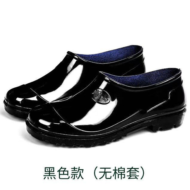 Men's Waterproof Fleece-Lined Rain Boots