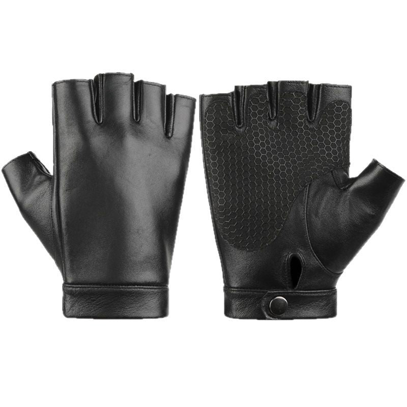 Men's Half-Finger Riding Gloves – Cycling & Outdoor Sports