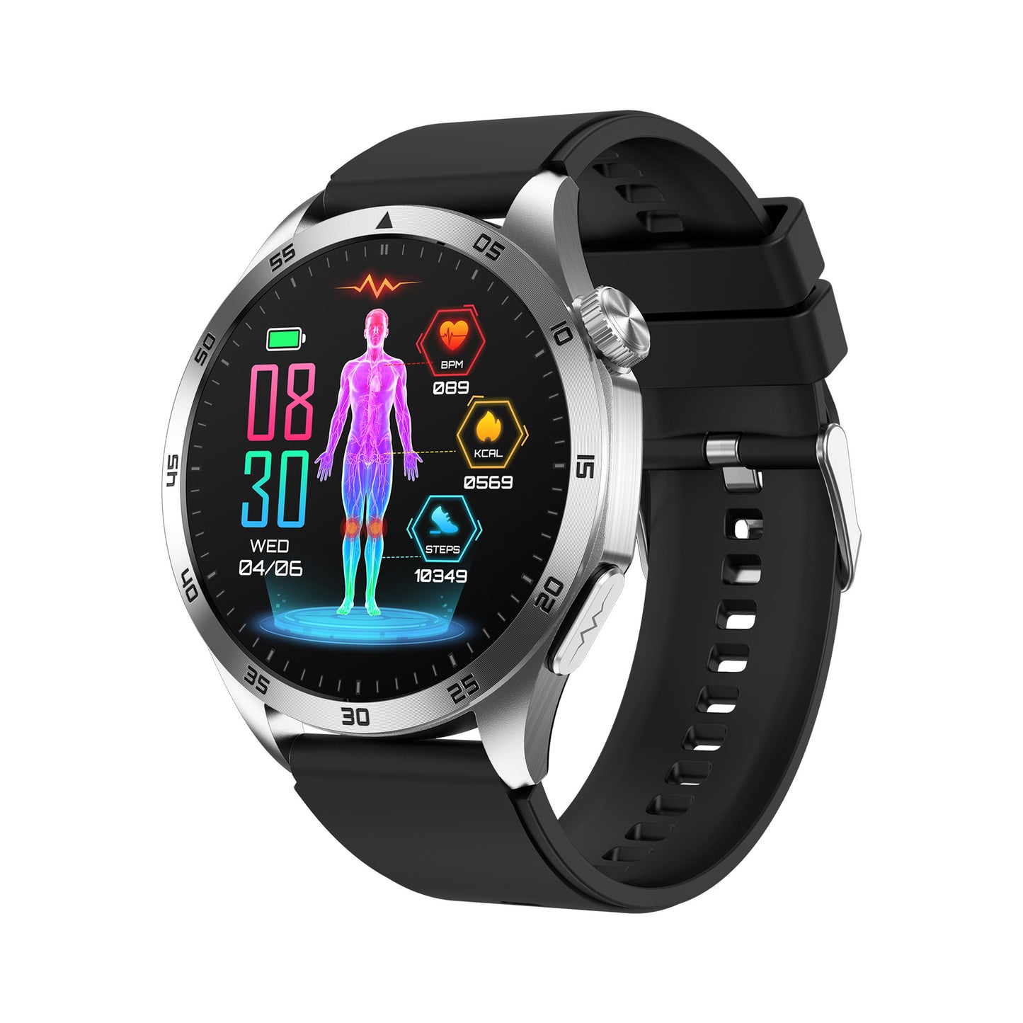 ET485 Smart Watch – Health Monitor with Bluetooth Calling