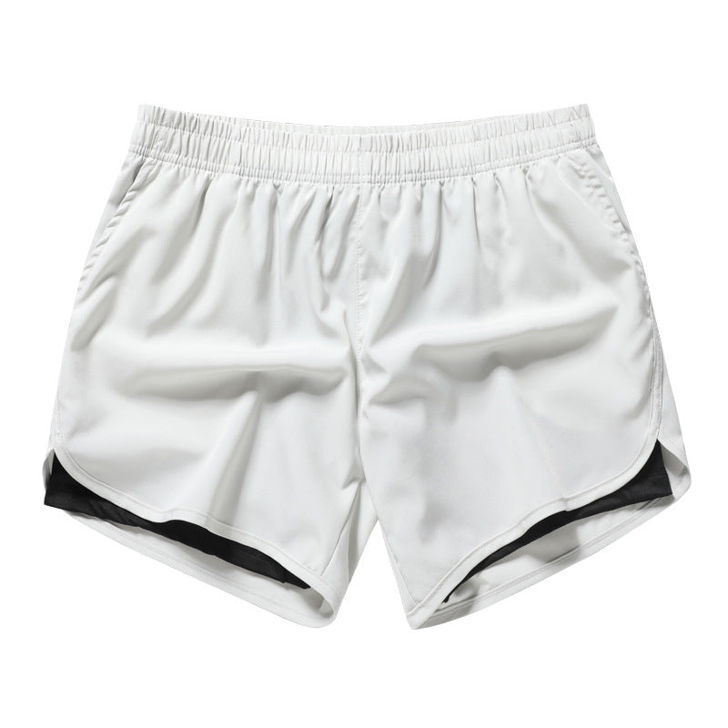 Men's Quick-drying Sports Shorts with Invisible Pocket for Mobile Phone