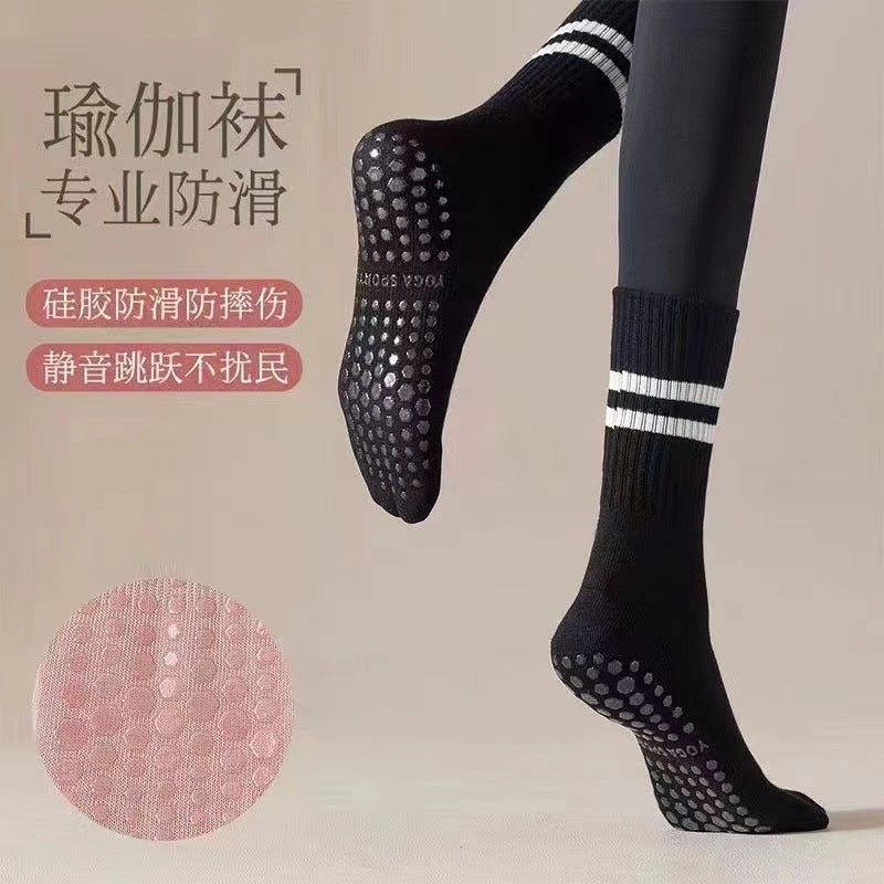 Non-Slip Yoga Socks – Grip Socks for Pilates & Barre