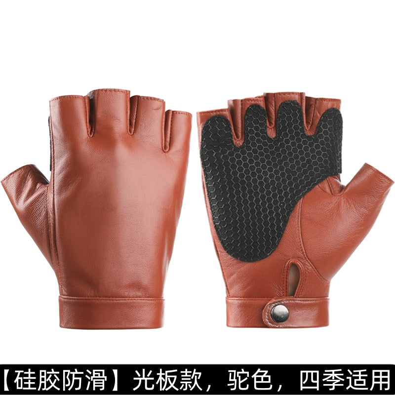 Men's Half-Finger Riding Gloves – Cycling & Outdoor Sports