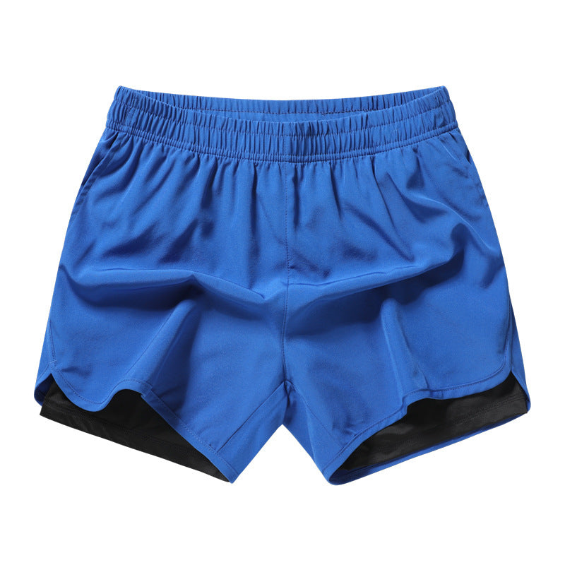 Men's Quick-drying Sports Shorts with Invisible Pocket for Mobile Phone