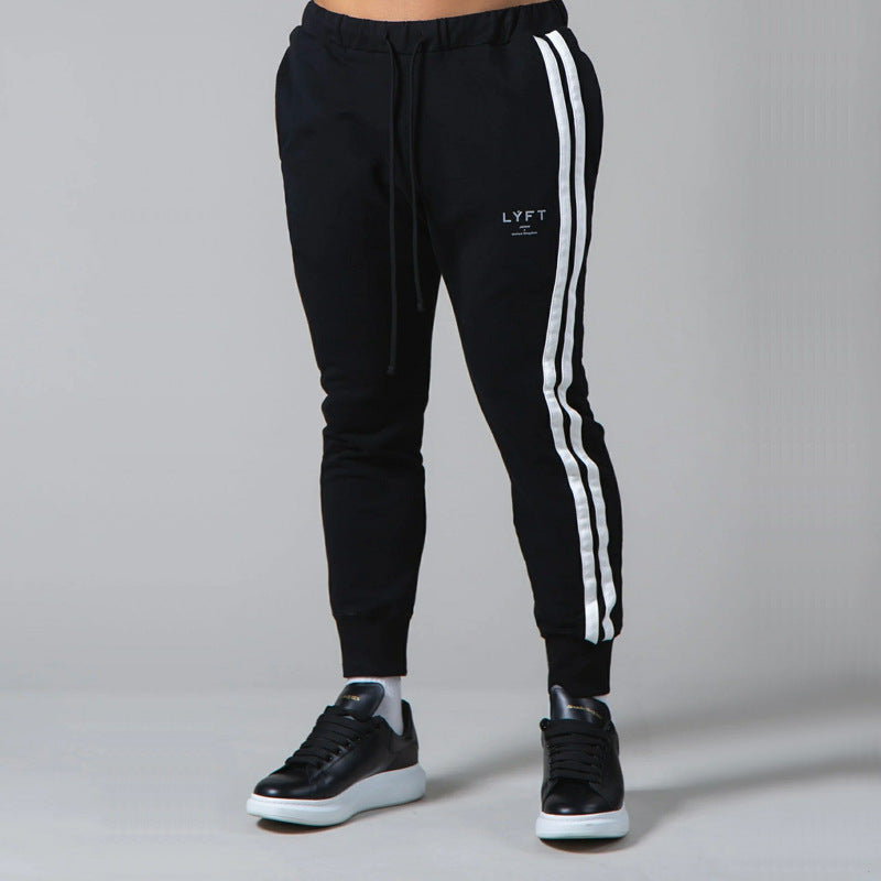 2021 Muscle Fitness Family Sports LYFT Men's Trousers Fitness Exercise Training Basketball Legs Trendy Sports Pants