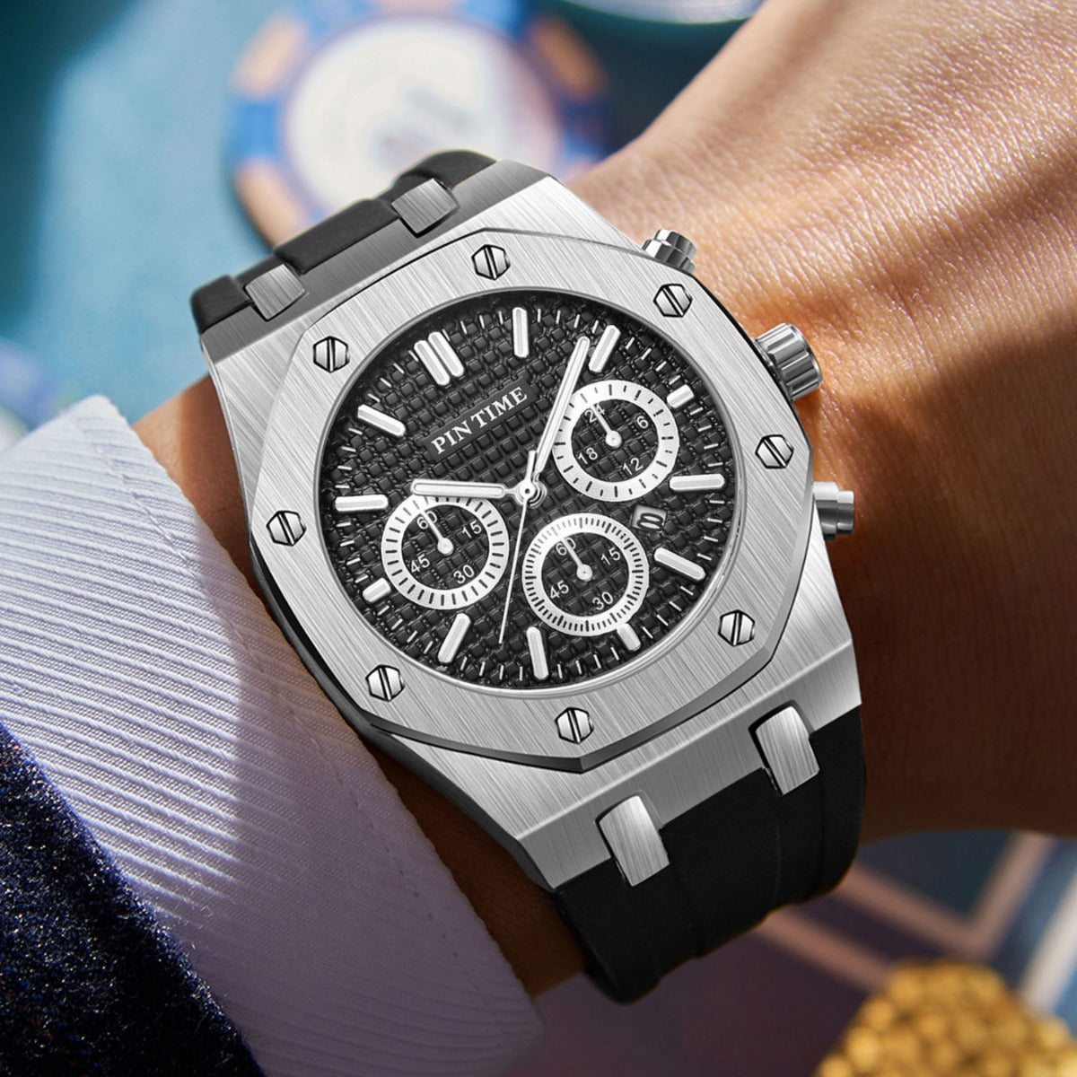 Men's Multi-Dial Sports Watch