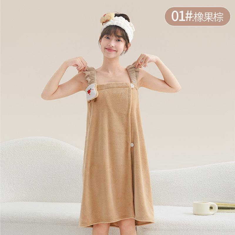New Cartoon Bath Towel For Women