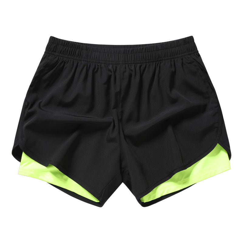 Men's Quick-drying Sports Shorts with Invisible Pocket for Mobile Phone