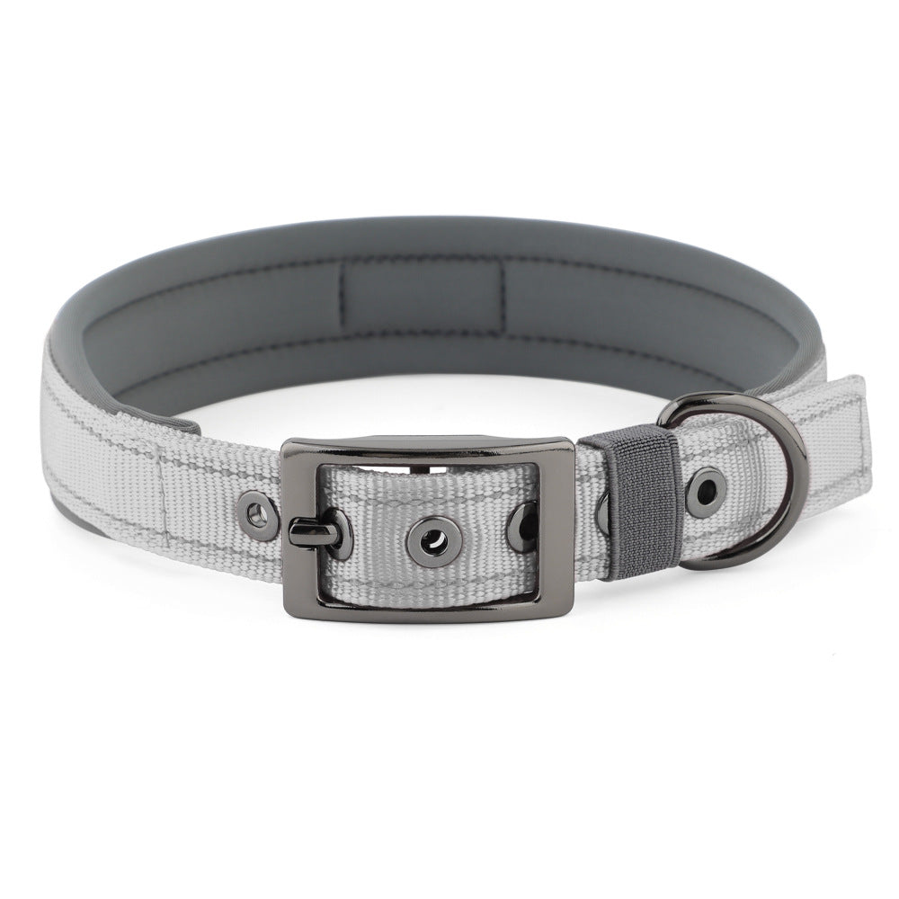 Reflective Safety Dog Collar – Adjustable & Durable