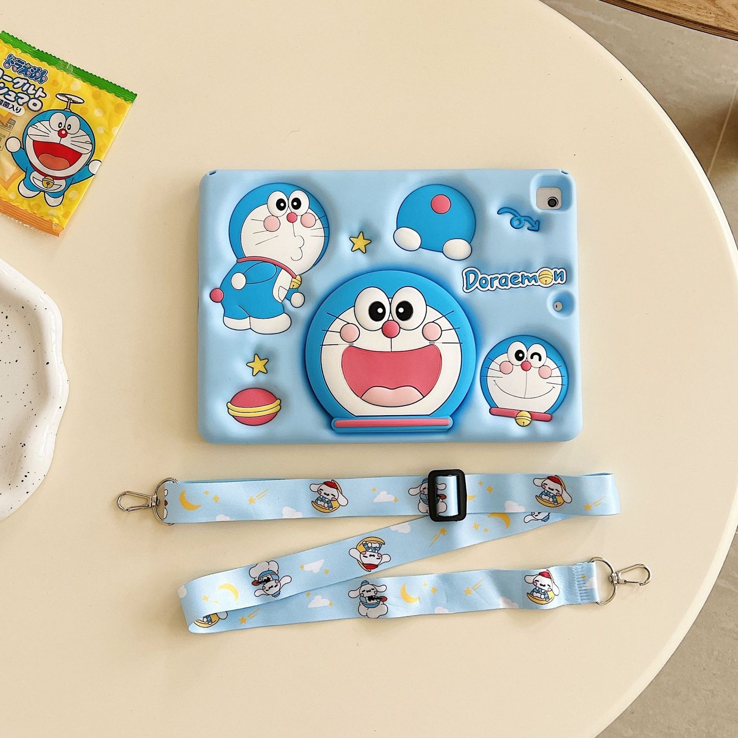 Apple Doraemon iPad Protective Case 10Th Generation 10.910.2 Air45Mini62022Air Anti-Fall Protection