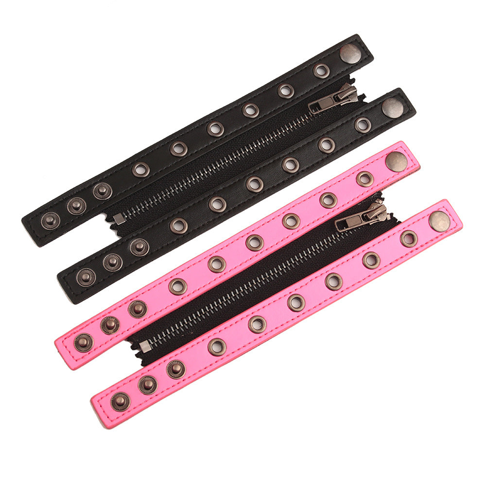 Punk Jewelry Cowhide Bracelet