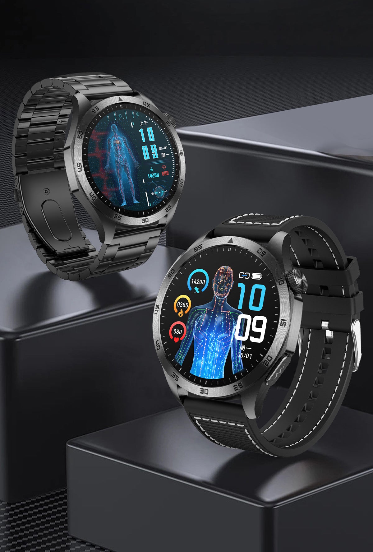 ET485 Smart Watch – Health Monitor with Bluetooth Calling