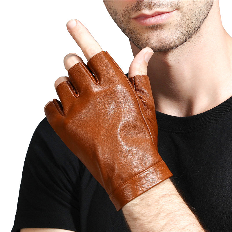 Men's Half-Finger Riding Gloves – Cycling & Outdoor Sports