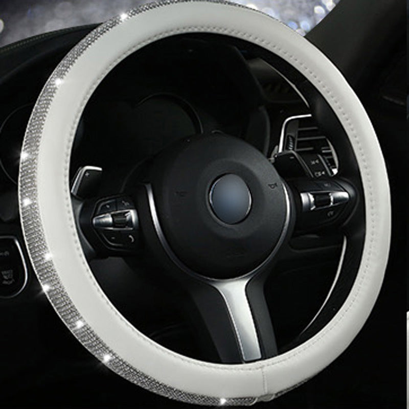 Crystal Diamond Steering Wheel Cover