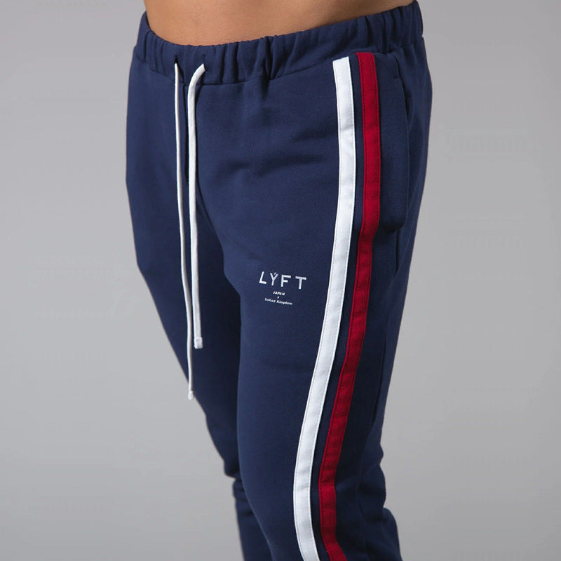 2021 Muscle Fitness Family Sports LYFT Men's Trousers Fitness Exercise Training Basketball Legs Trendy Sports Pants