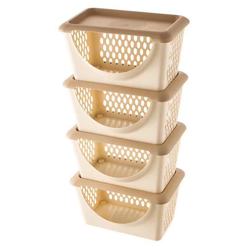 Kids' Multi-Layer Storage Box – Stackable Toy Organizer