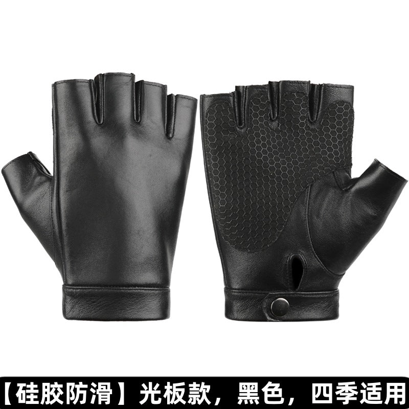 Men's Half-Finger Riding Gloves – Cycling & Outdoor Sports