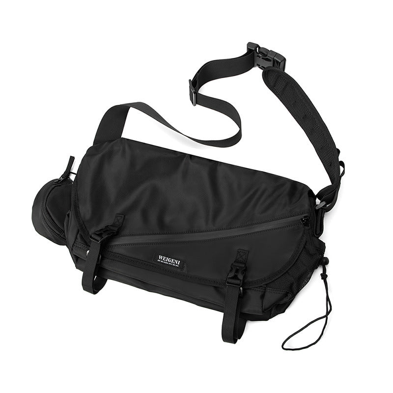 Men's Large Capacity Nylon Crossbody Satchel Bag – Streetwear Style