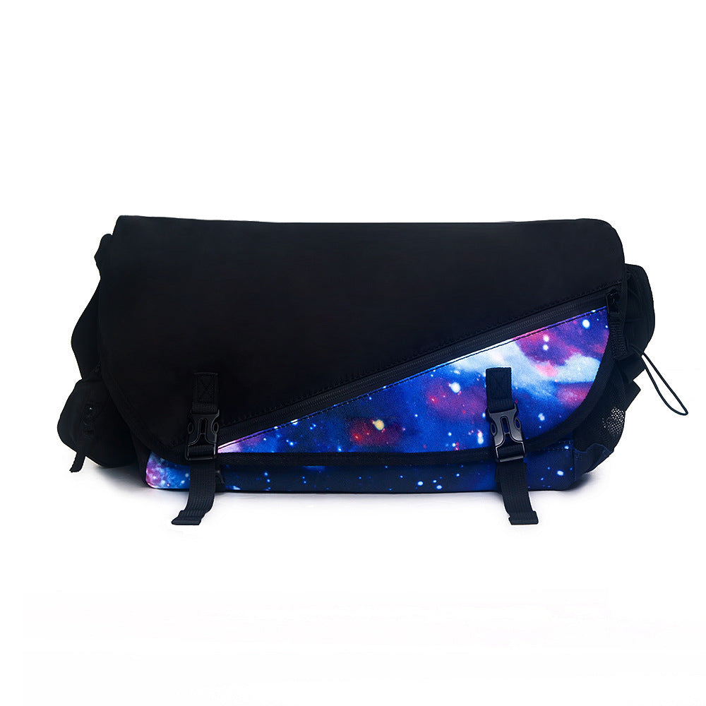 Men's Large Capacity Nylon Crossbody Satchel Bag – Streetwear Style