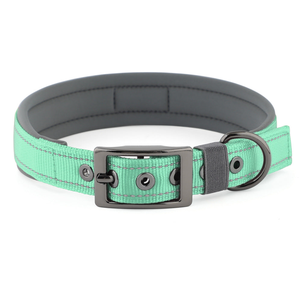 Reflective Safety Dog Collar – Adjustable & Durable