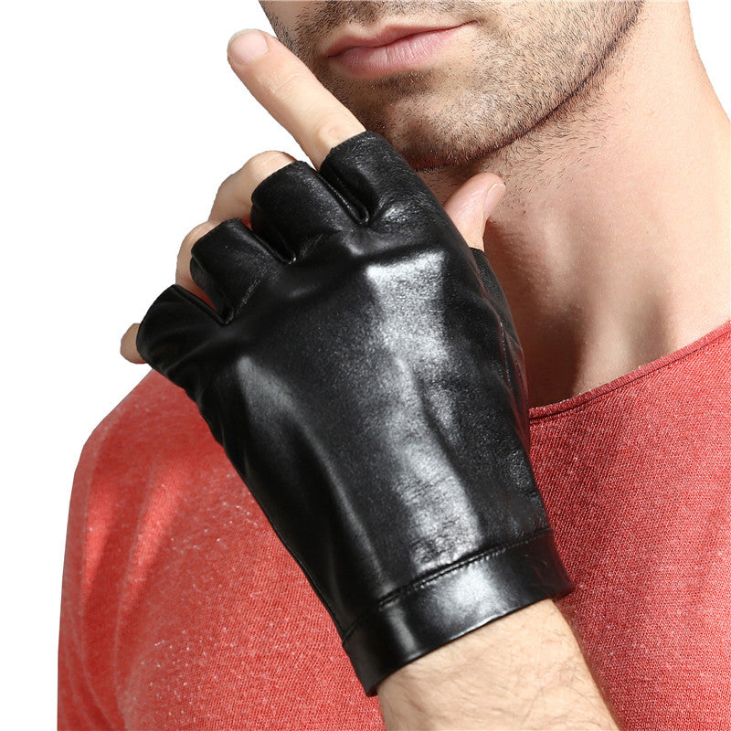 Men's Half-Finger Riding Gloves – Cycling & Outdoor Sports