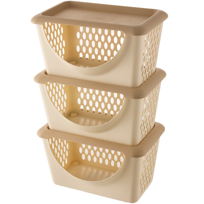 Kids' Multi-Layer Storage Box – Stackable Toy Organizer