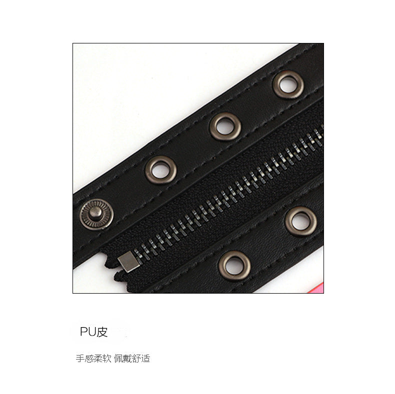 Punk Jewelry Cowhide Bracelet
