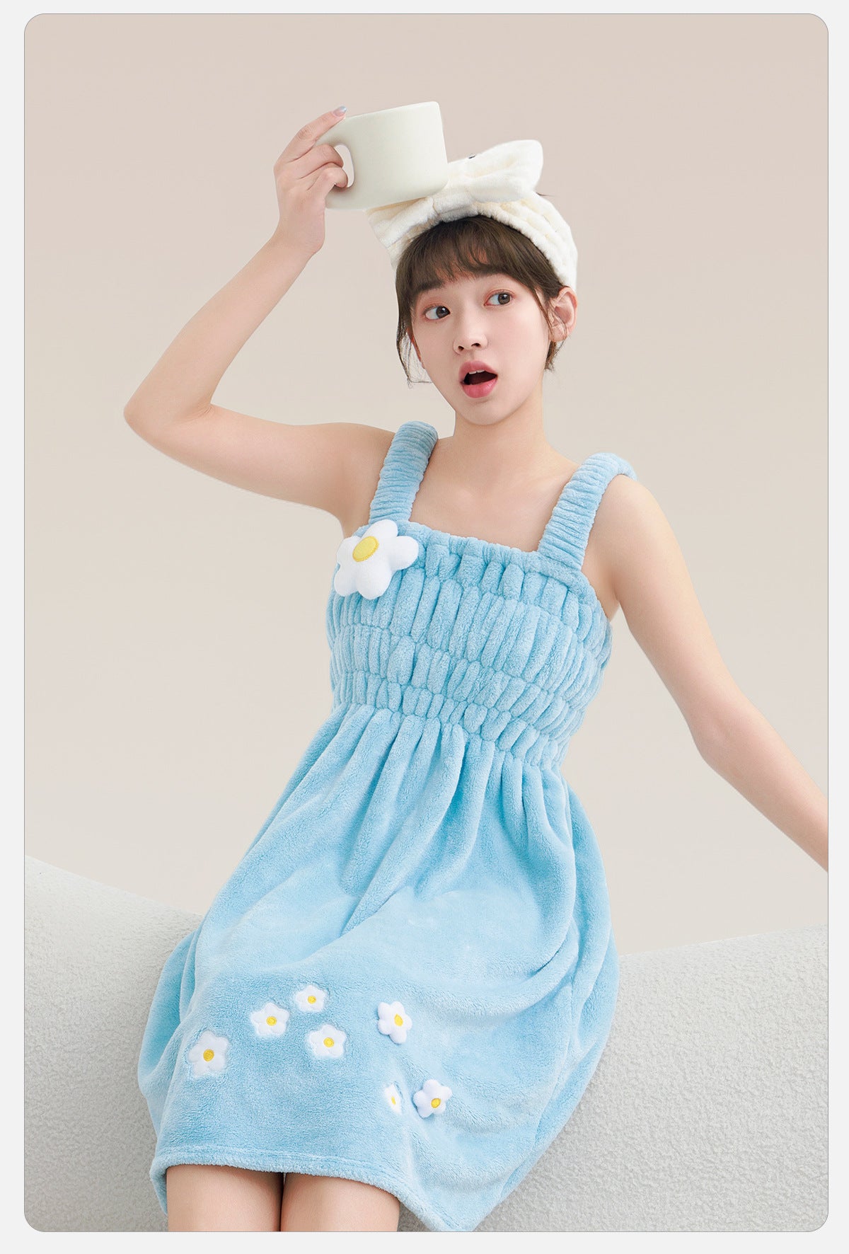 New Cartoon Bath Towel For Women