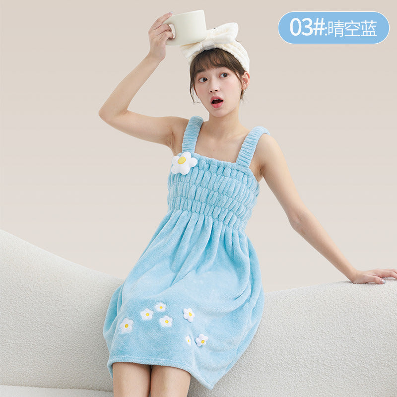 New Cartoon Bath Towel For Women