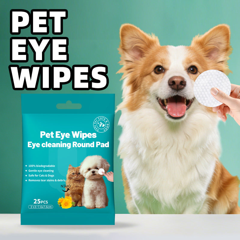 Pet Tear Stain Remover Wipes for Dogs & Cats