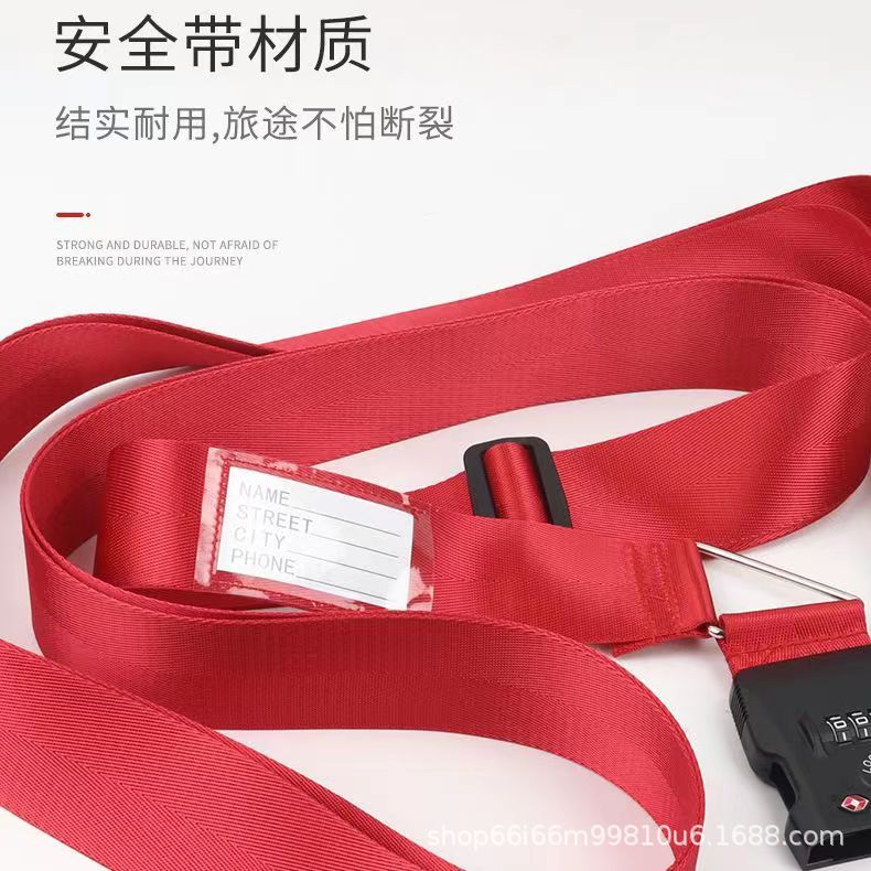 Travel Luggage Packing Strap – Adjustable & Secure