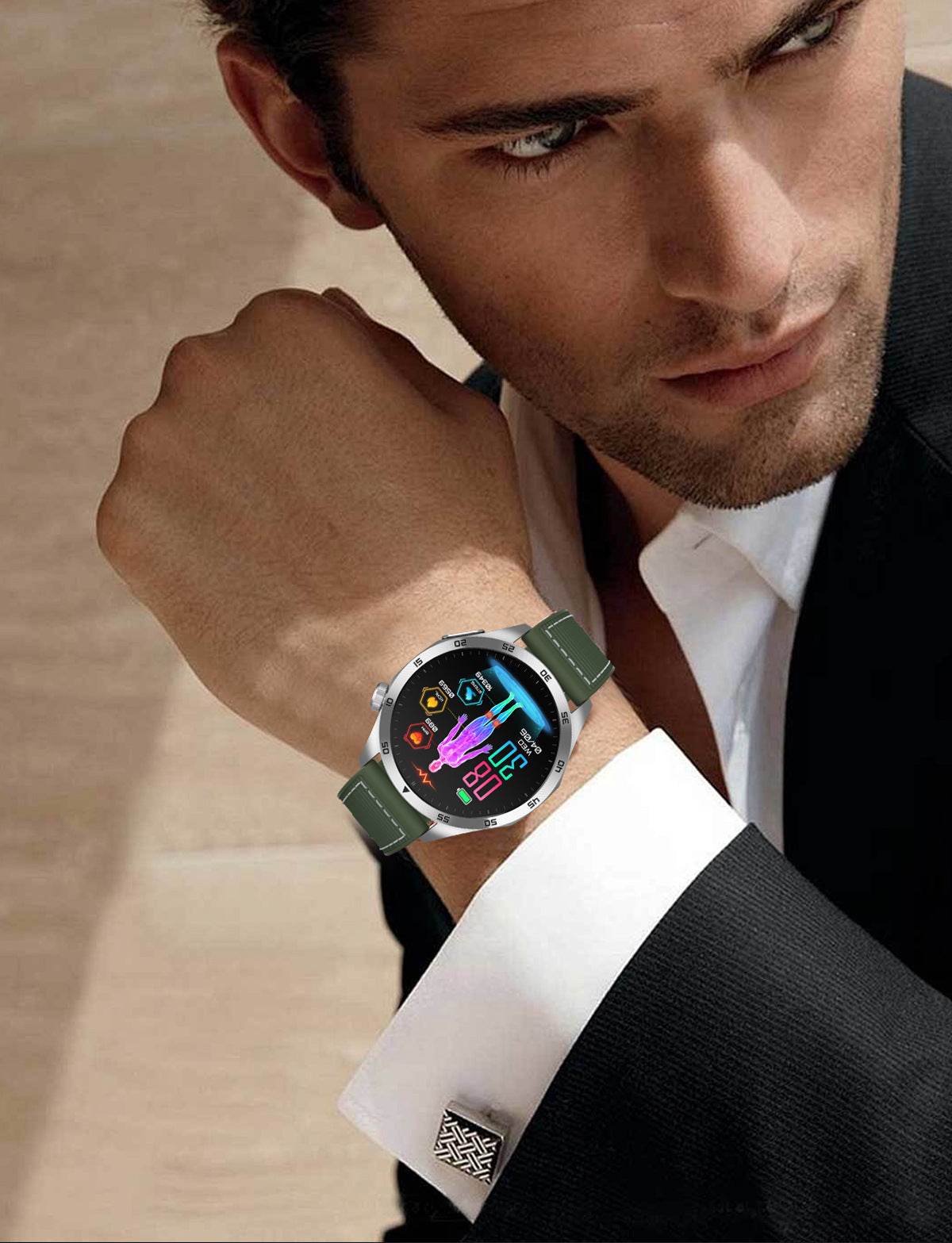 ET485 Smart Watch – Health Monitor with Bluetooth Calling