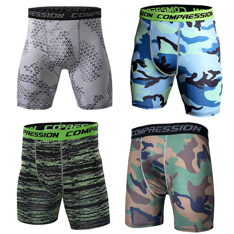 Men's Quick-Dry Compression Sports Shorts