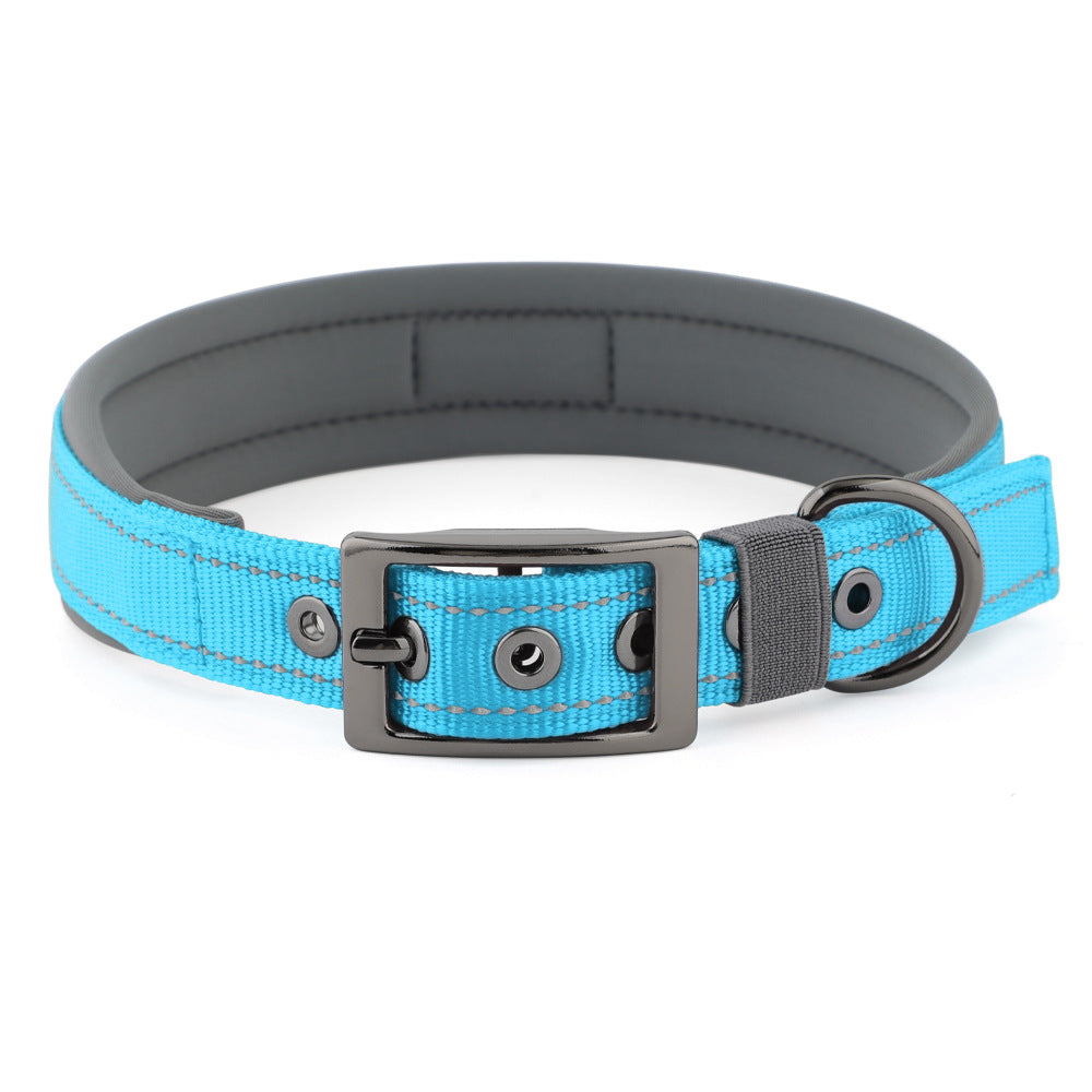 Reflective Safety Dog Collar – Adjustable & Durable